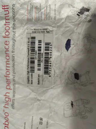 Saco Bugaboo Alto Rendimiento Ice Blue