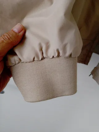 Giubbotto Occhi&Belli Beige Taglia Xxl