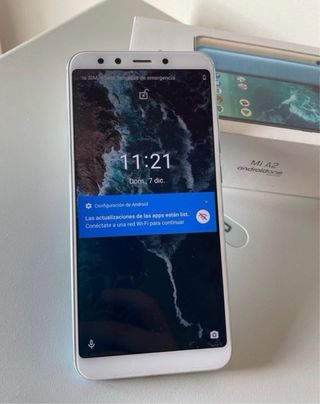 Xiaomi Mi A2 Azul y Blanco