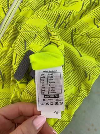 Chaqueta nieve Niñ@s Wedze T3