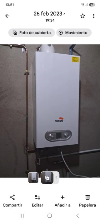 Calentador Cointra 11L para reparar/despiece