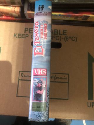 VHS El Tesoro de la Muerte Sagrada
