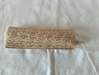 Matassa pizzo macramè ecru'