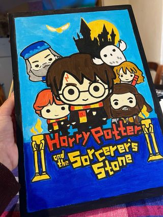 Quadro Harry Potter e la Pietra Filosofale #harry