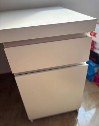 Escritorio MALM IKEA blanco