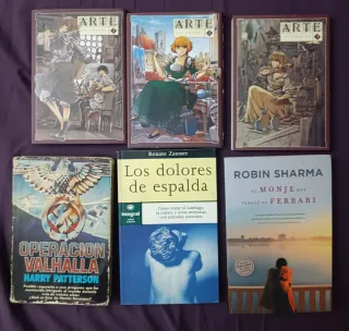 Manga y otra libros..
