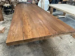 Mesa de comedor 3 metros madera maciza