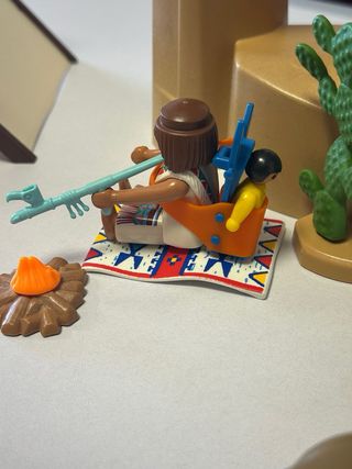 Playmobil indios con accesorios