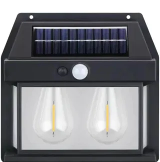 Lampada solare doppia luce LED