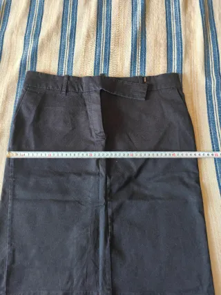 Falda MNG Negra Talla 40