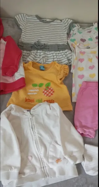 Lote Ropa Bebé Niña 6-12 Meses