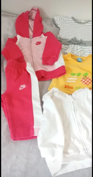 Lote Ropa Bebé Niña 6-12 Meses