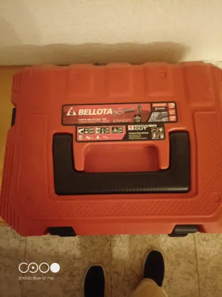 Tijeras de podar eléctricas con maletín