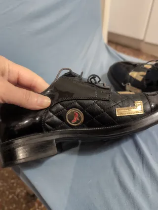 Scarpe Love Moschino nere oro