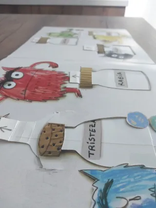 Pop up El monstruo de colores