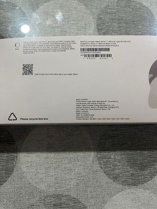 Apple Watch SE pulsera blanca