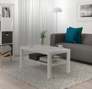 Mesa de centro IKEA LACK blanca