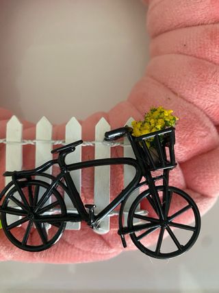 Ghirlanda Marshmallow Rosa Decorata