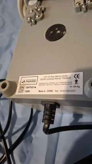 Pompa e materasso antidecubito THUASNE