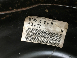 Llanta repuesto Peugeot 5008 I