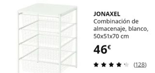 Cajonera JONAXEL IKEA Blanca
