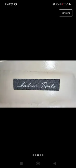 Décolleté bordeaux Andrea Pinto n.38