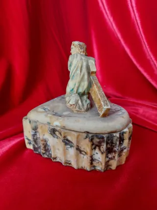 Caja Corazón Niño Jesús Cruz Olot