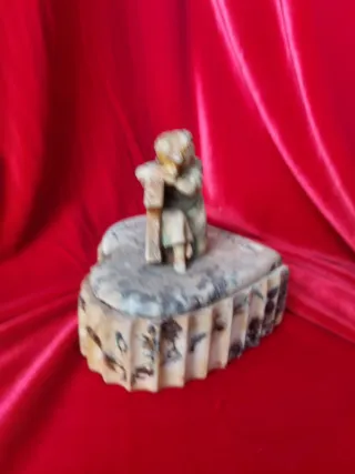 Caja Corazón Niño Jesús Cruz Olot