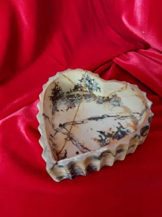 Caja Corazón Niño Jesús Cruz Olot