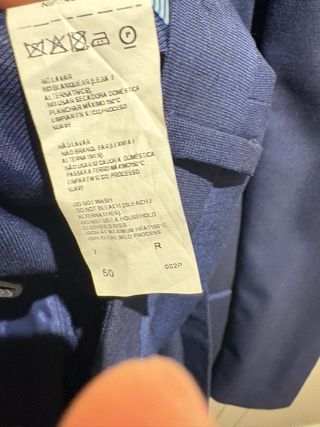 Traje Emidio Tucci Hombre Azul