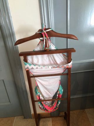 Trikini M Zigzag Rosa y Turquesa