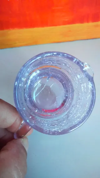 Bricco in vetro Alessandrite cracklè