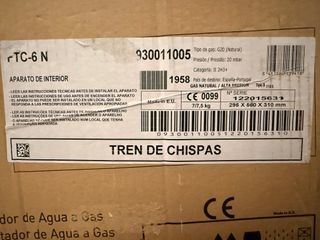 Esquentador Fagor Super Compact TC-6 N