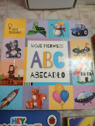 Lote de 15 libros infantiles en polaco
