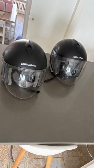 Set Cascos Jet Origine con Comunicador