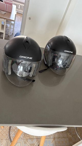 Set Cascos Jet Origine con Comunicador