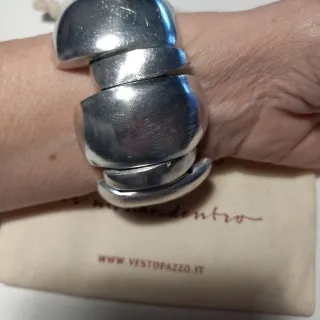 Bracciale Vestopazzo Argento