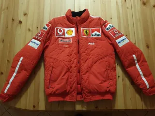 Giubbotto Ferrari J. Todt Uomo Rosso