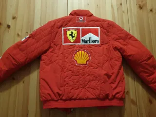 Giubbotto Ferrari J. Todt Uomo Rosso