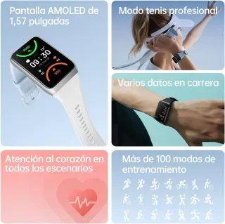 OPPO Band 2 – Smartband, Pantalla AMOLED, 32g