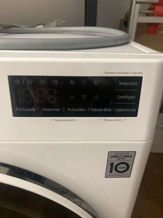 Lavadora LG 9kg Carga Frontal