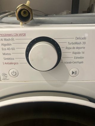 Lavadora LG 9kg Carga Frontal