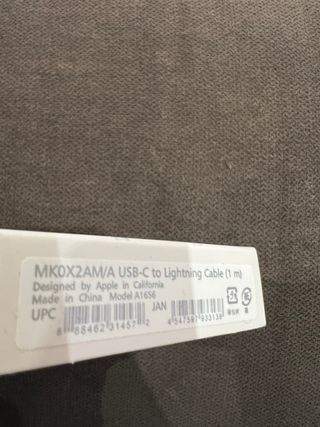 Cavo Apple USB-C a Lightning 1m Nuovo