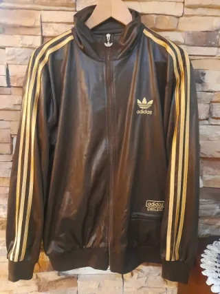 XL Chaqueta Adidas Chile 62 Marrón Dorada Brillant