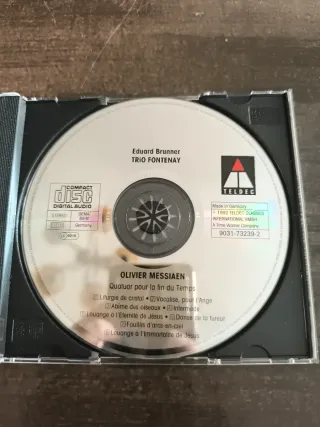 CD Messiaen - Cuarteto para el Fin de los Tiempos