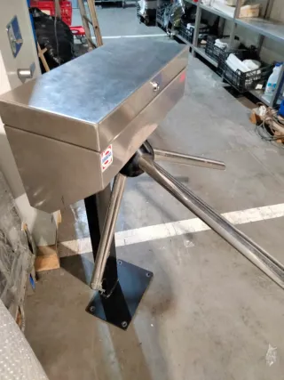 Torno de acceso de acero inoxidable