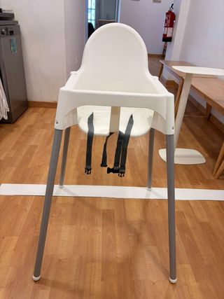 Trona IKEA ANTILOP con bandeja, blanco