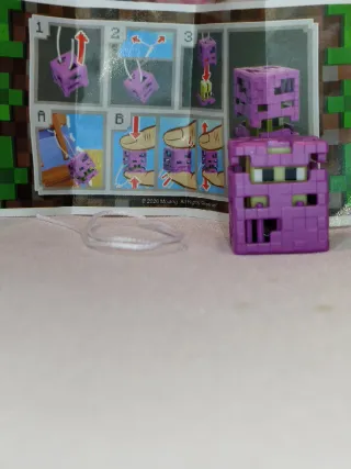 Statuetta Shulker Minecraft Kinder Joy Funko
