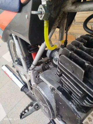 Derbi FDS 50 Enduro Negra y Naranja