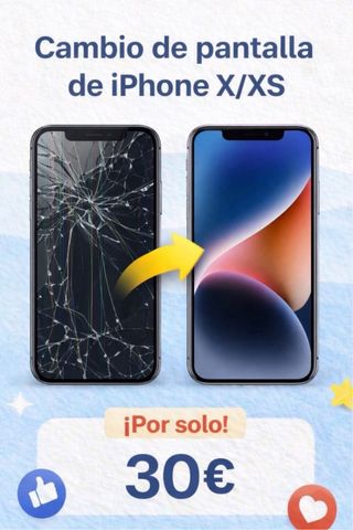 Reparación pantalla iPhone X/XS